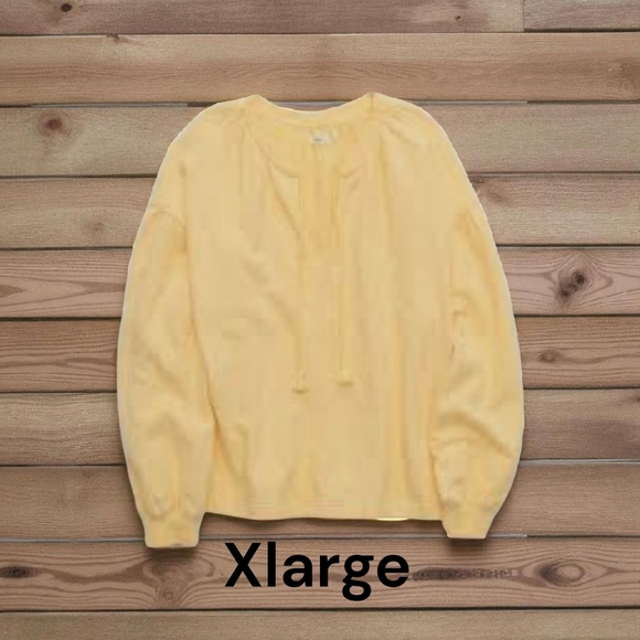 New! Aerie Sweatshirt XL – Butter Yellow Cozy Vibes - Picture 3 of 8